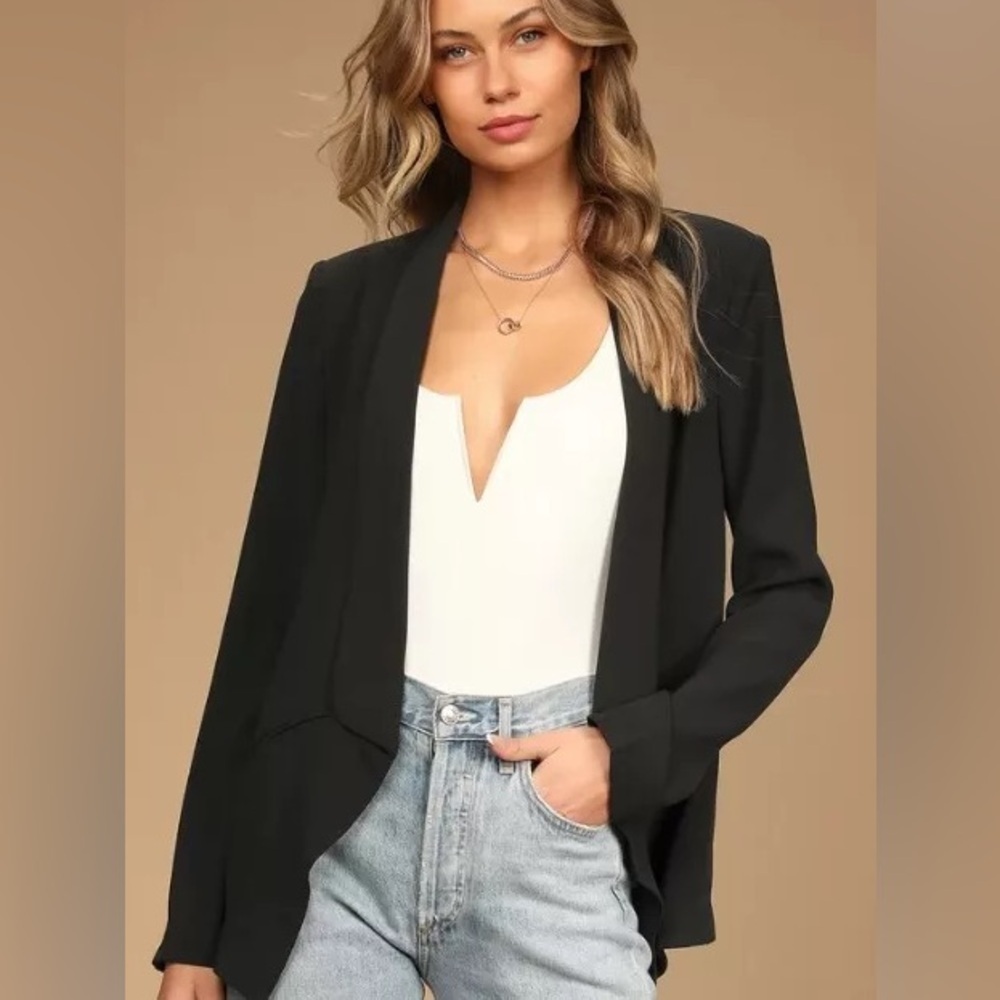 Lulus Miss Punctuality Blazer